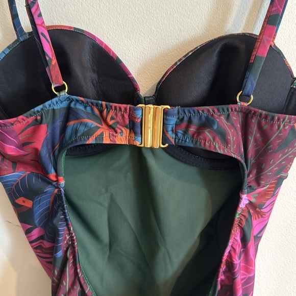 NWOT Farm Rio Sweetheart One-Piece Swimsuit XS - Picture 8 of 9